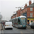 Clifton tram passing Beaconsfield Street