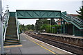 Footbridge at Woolston Station