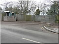 Entrance into part of former Connaught Barracks