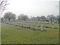 War and post war graves at Colchester