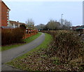 Footpath on the west side of School Lane, Hardwicke