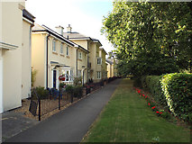 SP2965 : Houses and flats beside Beaurevoir Way, Emscote Lawn estate, Warwick by Robin Stott