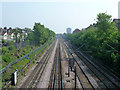 Fenchurch Street and District lines, looking east