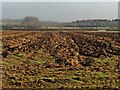 Newly ploughed field, east of Highbrooks Road