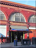 TQ3084 : Caledonian Road tube station, Caledonian Road, N7 - detail by Mike Quinn