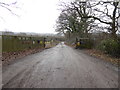 Access road to North End Farm