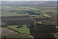 Earthworks and solar installation at Yarburgh: aerial 2017