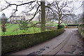 Low Mill Lane passing the Old Rectory