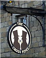 Sign for the Cross Pipes public house, Otley