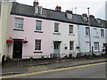 ST5394 : Pastel colours, St Ann Street, Chepstow by Jaggery