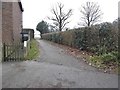 Path to recreation ground on Leith View Road