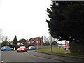 Parsonage Road at the junction of Foundry Lane