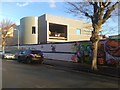 The new Police Station under construction in Llandudno