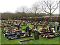 Southern section of Woodlands Cemetery