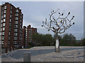 Tree Stories Sculpture, Hanley