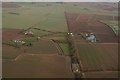 Farlesthorpe, disused Willoughby Branch Line: aerial 2017