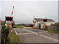 Railway Level Crossing at Broom