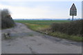 Cattle grid on the lane to Woodend