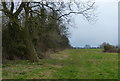 Farmland next to the Great Central Railway