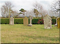 Grassy area of Lakenheath cemetery