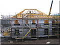 NT2766 : House under construction, Loanhead by M J Richardson