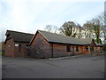 SU9856 : Mayford Village Hall: early February 2017 by Basher Eyre