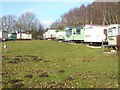 Caravan site at Lower Shipley Farm