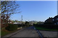 Meerhay Lane entering Wootton Fizpaine