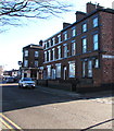 Row of three-storey houses, Church Street, Runcorn