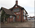 South side of the long derelict former Ship Inn, Ross Road, Hereford