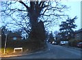 Peeks Brook Lane at the junction of Fernhill Road