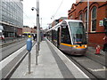 O1634 : A Luas tram in Dublin City Centre by David Hillas
