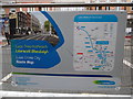 O1533 : Luas Cross City Route Map in Dublin City Centre by David Hillas