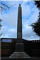 War Memorial, Mossblown