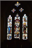 SE6052 : Church of St Thomas with St Maurice - stained glass window by N Chadwick