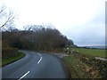 Road Bend and Track Junction on South Lane