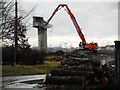 Demolition of water tower