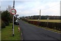 Country road towards Rowallan Castle