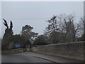 Approaching the lych gate in Church Lane