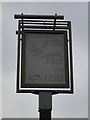 Hanging sign for 