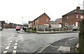 Newcastle-under-Lyme: junction of Albemarle Road and Orton Road