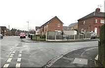 SJ8446 : Newcastle-under-Lyme: junction of Albemarle Road and Orton Road by Jonathan Hutchins