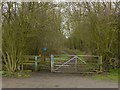 Path on old railway line