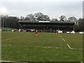 Pitch and main stand at Chester Rugby Club