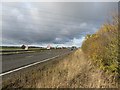 Looking north along the A1