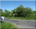 The northern section of the Glenanne Road at the cross roads with Bessbrook Road