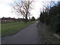 National Cycle Network route 46 towards Hereford city centre 