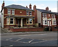 Edwardian semi-detached houses, Belmont Road, Hereford