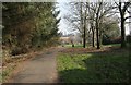 Footpath and cycle route to Rosshall