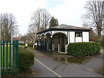 SK9136 : Memorial Shelter, Wyndham Park by Alan Murray-Rust